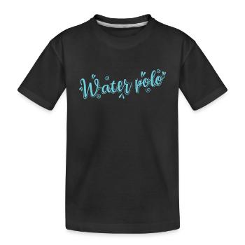 Water Polo Water Pool Water Polo Sports - Kids' Premium Organic T-Shirt - black - Front