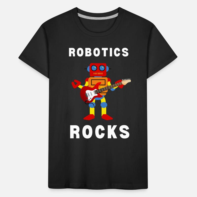Robotics Robots Droid Builder And Robotics Kids' Premium Organic T-Shirt
