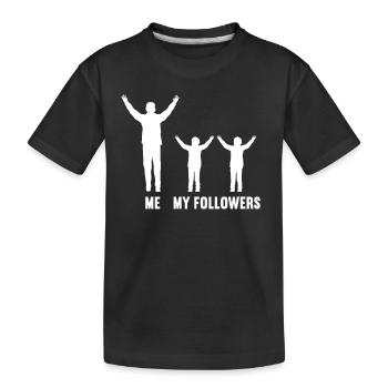 Moi et mes disciples pour les hommes fils fils fils - T-shirt bio Premium Enfant - noir - Devant