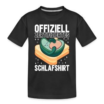 Avocado Toast - Kinder Premium Bio T-Shirt - Schwarz - Vorne