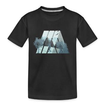 Slackline, Balance Sport - T-shirt bio Premium Enfant - noir - Devant