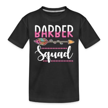 groupe de coiffeur - T-shirt bio Premium Enfant - noir - Devant
