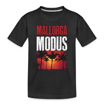 Mallorca Mode - Kids' Premium Organic T-Shirt - black - Front