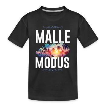 Malle Mode - T-shirt bio Premium Enfant - noir - Devant