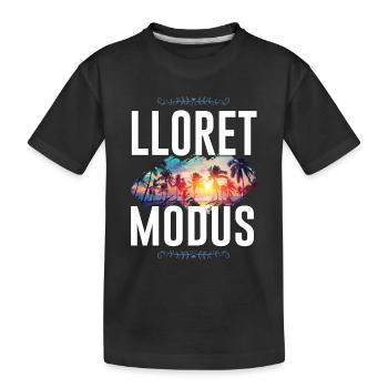 Lloret de Mar mode - T-shirt bio Premium Enfant - noir - Devant