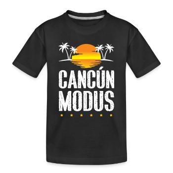 Cancun Mode - T-shirt bio Premium Enfant - noir - Devant