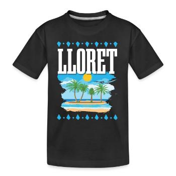 Lloret De Mar - T-shirt bio Premium Enfant - noir - Devant