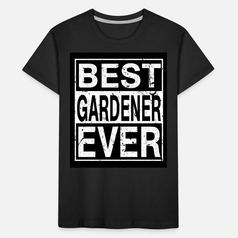 Gärtner Bester Gärtner Kinder Premium Bio T-Shirt