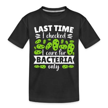 Biologist Chemist Researcher Scientist Gift - Kids' Premium Organic T-Shirt - black - Front