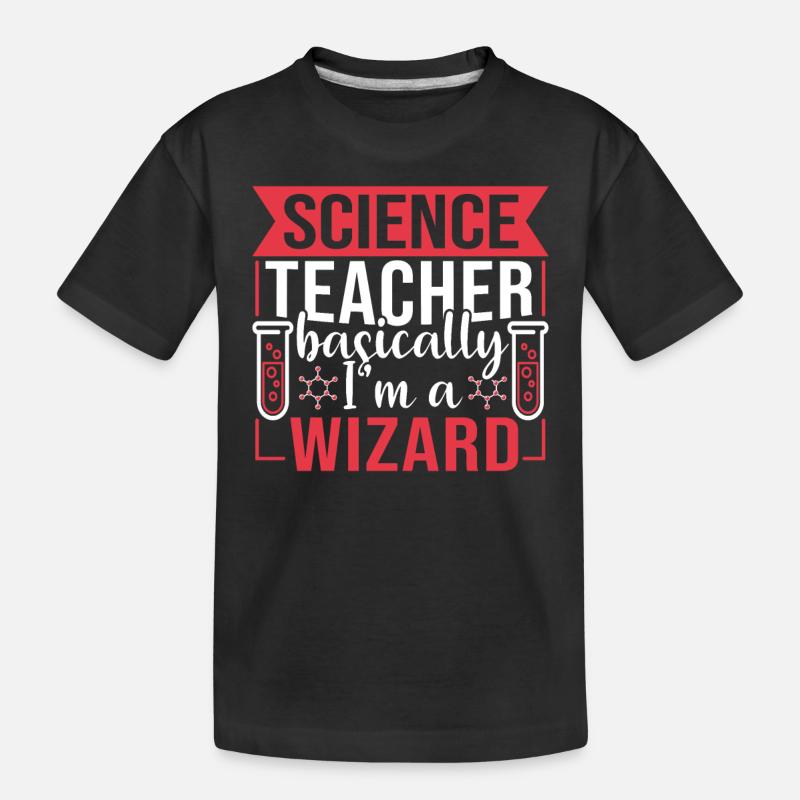 Professeurs de sciences Sciences - T-shirt bio Premium Enfant - noir