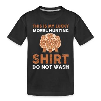 Chemise Morel - T-shirt bio Premium Enfant - noir - Devant
