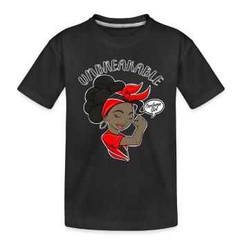 Caribean Girl Unbreakable Heritage Trinidad et - T-shirt bio Premium Enfant - noir - Devant