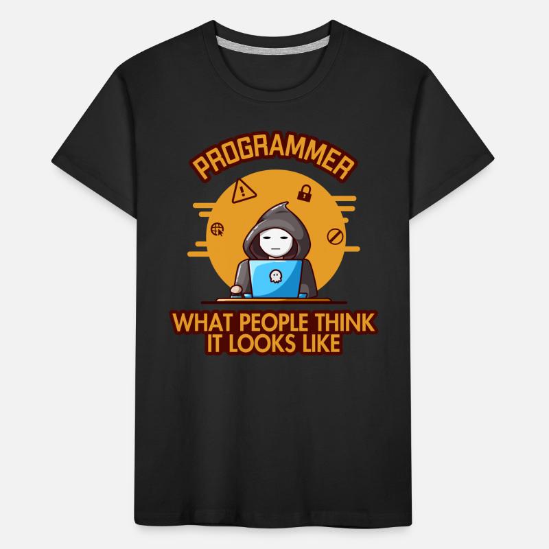 Programmer Looks Like Softwareentwickler Coder Kinder Premium Bio T-Shirt