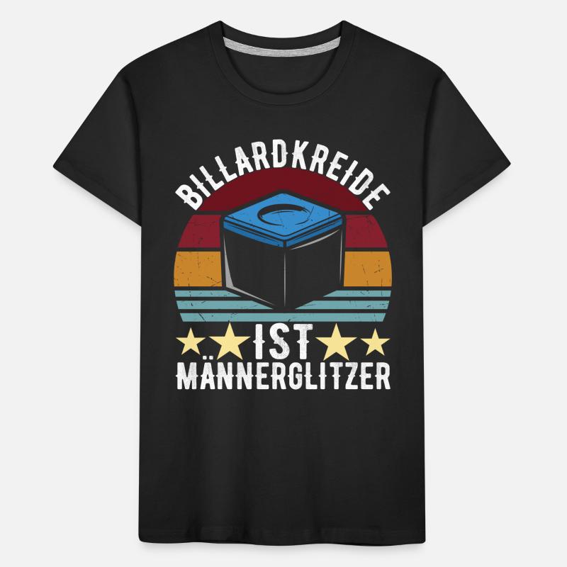 Pool Billard Kinder Premium Bio T-Shirt