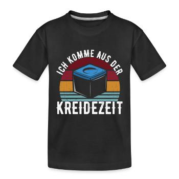 Pool Billard - Kinder Premium Bio T-Shirt - Schwarz - Vorne