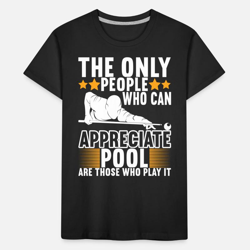 Pool Billard Kinder Premium Bio T-Shirt