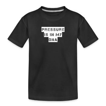 Plongée - La pression est dans mon ADN - T-shirt bio Premium Enfant - noir - Devant