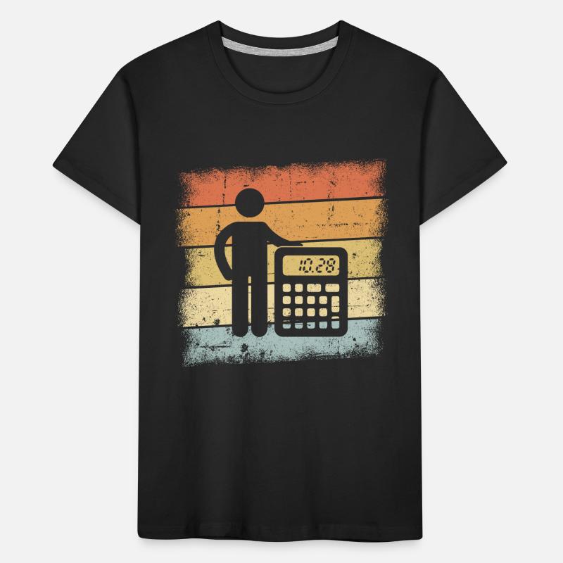 Buchhalter Geschenk Kinder Premium Bio T-Shirt