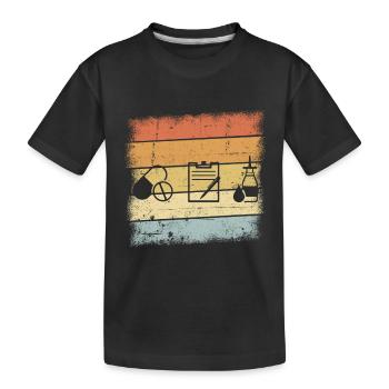 Apotheker - Kinder Premium Bio T-Shirt - Schwarz - Vorne