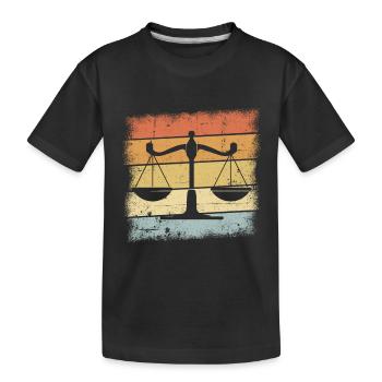 Rechtsanwalt Geschenk - Kinder Premium Bio T-Shirt - Schwarz - Vorne