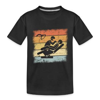Zahnarzt - Kinder Premium Bio T-Shirt - Schwarz - Vorne