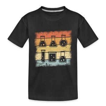 Cadeau de chimiste - T-shirt bio Premium Enfant - noir - Devant