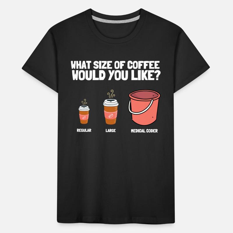 Medical Coder Coding VA Nurse And Clinical Coding Kinder Premium Bio T-Shirt