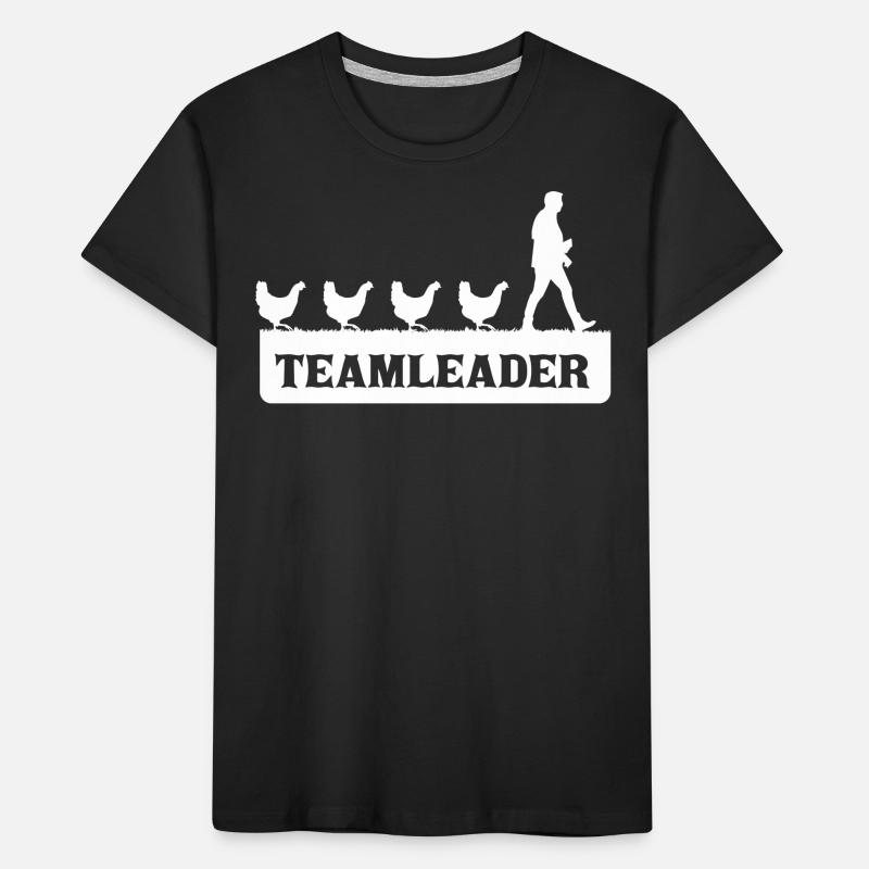 Manager, Chicken Breeding, Chickens Kids' Premium Organic T-Shirt