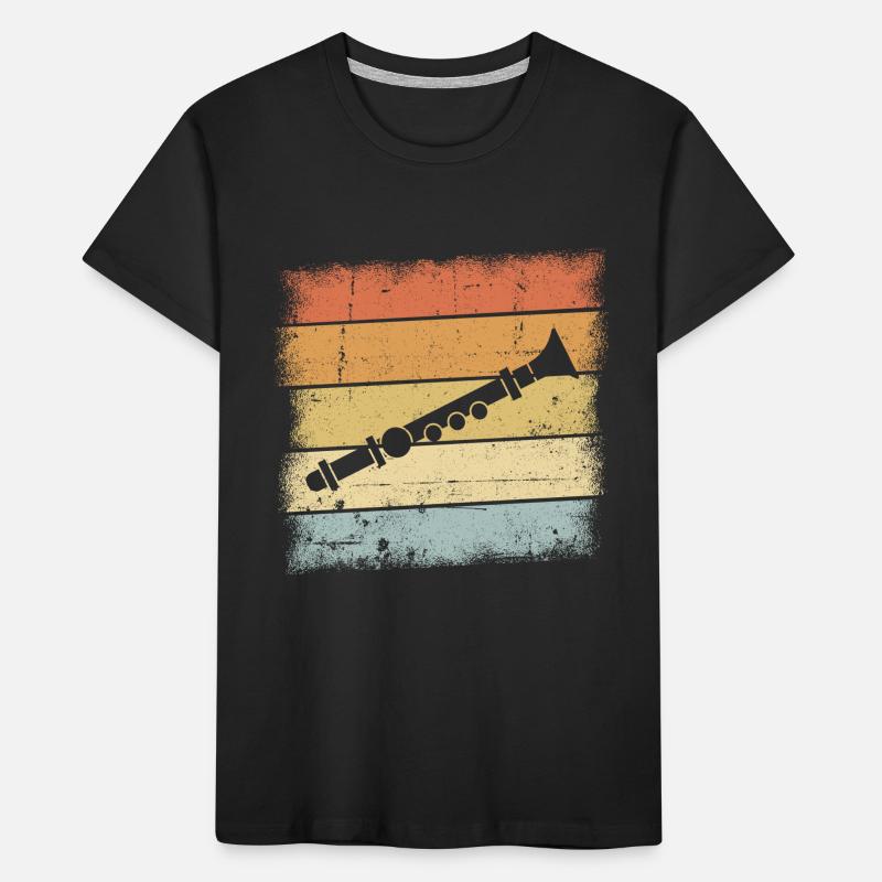 Flöte Kinder Premium Bio T-Shirt