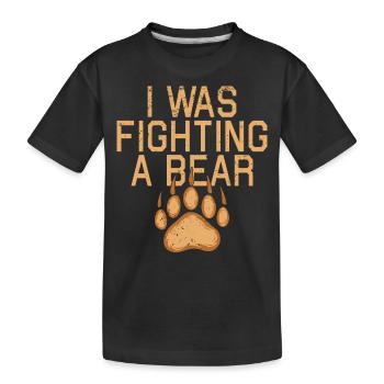 Ours Ours Brun Ours Polaire Ours - T-shirt bio Premium Enfant - noir - Devant