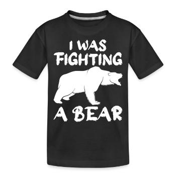 Ours Ours Brun Ours Polaire Ours - T-shirt bio Premium Enfant - noir - Devant