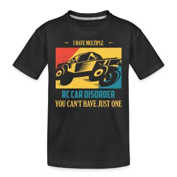 J’ai plusieurs RC Car Disorder Modèle de voiture - T-shirt bio Premium Enfant - noir - Devant