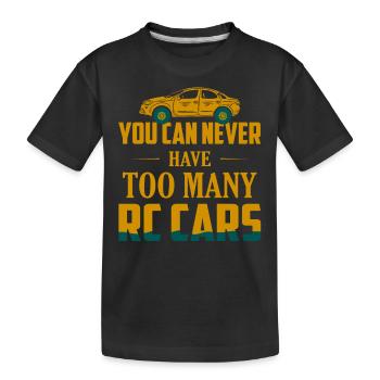 You Can Never Have Too Many RC Cars Remote Control - Kinder Premium Bio T-Shirt - Schwarz - Vorne