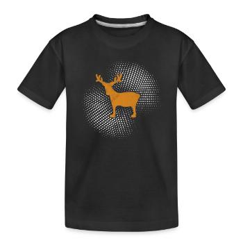 Élan - T-shirt bio Premium Enfant - noir - Devant