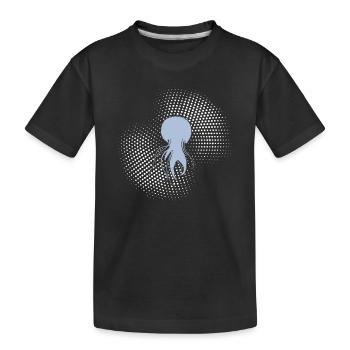 Méduse - T-shirt bio Premium Enfant - noir - Devant