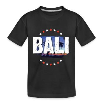 Bali - T-shirt bio Premium Enfant - noir - Devant