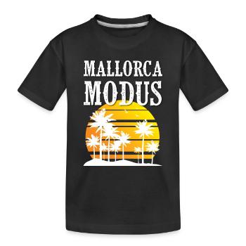 Mode Majorque - T-shirt bio Premium Enfant - noir - Devant
