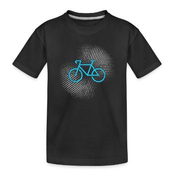 Bicyclette - T-shirt bio Premium Enfant - noir - Devant