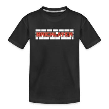 Maçon Maçonnerie Artisans Brique - T-shirt bio Premium Enfant - noir - Devant