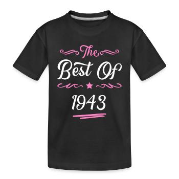 1943 best of - T-shirt bio Premium Enfant - noir - Devant