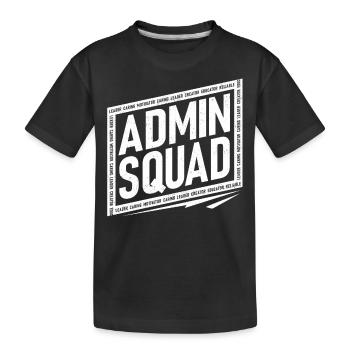 Deputy Headmaster, Administrator School - Kids' Premium Organic T-Shirt - black - Front