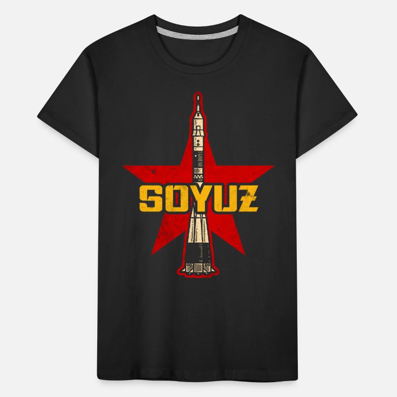 Soyuz Rocket Kids' Premium Organic T-Shirt