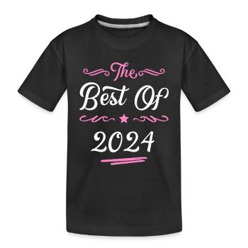 2024 best of - Kids' Premium Organic T-Shirt - black - Front