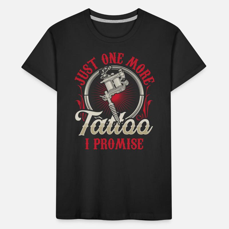 Nur Noch Ein Tattoo Versprochen Künstler Kinder Premium Bio T-Shirt