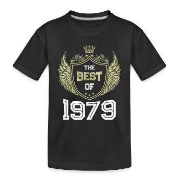 1979 best of - T-shirt bio Premium Enfant - noir - Devant