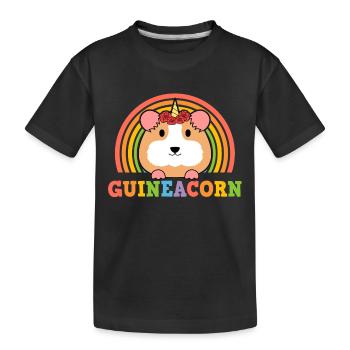 Guinea Pigs Breeding - Guinea - Kinder Premium Bio T-Shirt - Schwarz - Vorne