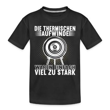 Bogenschießen Bogenschütze Arrow - Kinder Premium Bio T-Shirt - Schwarz - Vorne