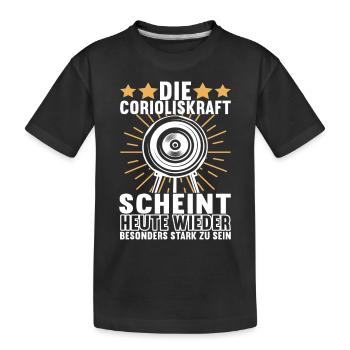 Bogenschießen Bogenschütze Arrow - Kinder Premium Bio T-Shirt - Schwarz - Vorne