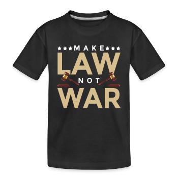 Lawyer Lawyer Legal Advice Law - Kids' Premium Organic T-Shirt - black - Front