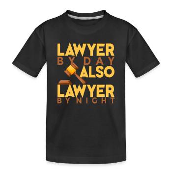 Lawyer Lawyer Legal Advice Law - Kids' Premium Organic T-Shirt - black - Front